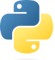 100px-Python-logo-notext.svg